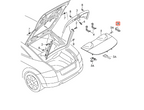 Audi TT Hutablage C li. od. re. Schwarz – Ansicht 4
