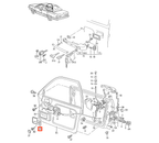 Audi Türinnengriff-Gehäuse 80 90 100 200 5000 UrQuattro NEU – Ansicht 5