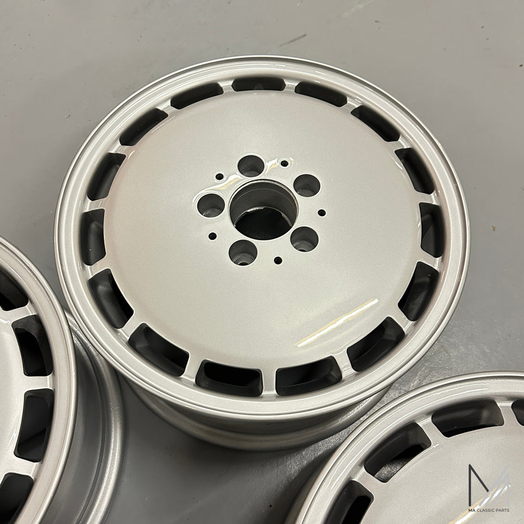 Mercedes-Benz W140 Alufelgen Satz Gullideckel 7,5x16 ET51 A1404010502 – Ansicht 5
