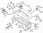 Mercedes-Benz W209 Schiebedach Verkleidung Abdeckung li. od. re. Schwarz oder – A2097570506 – Ansicht 6