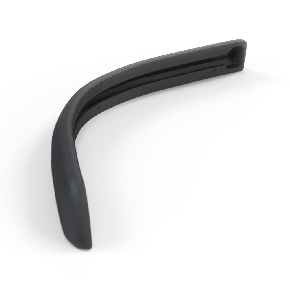 Mercedes-Benz W126 Hinten Ecke Zierleiste li. od. re. Schwarz oder Chrom – A1266902580 – Ansicht 6