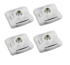 Mercedes-Benz W126 Fenster Schiebe- Klaue Clip Regler Halter Buchse Set von 4 – A1267200142