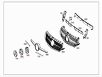 Mercedes-Benz Kühlergrill-Stern Grundplatte diverse Modelle – A0008880060 – Ansicht 4