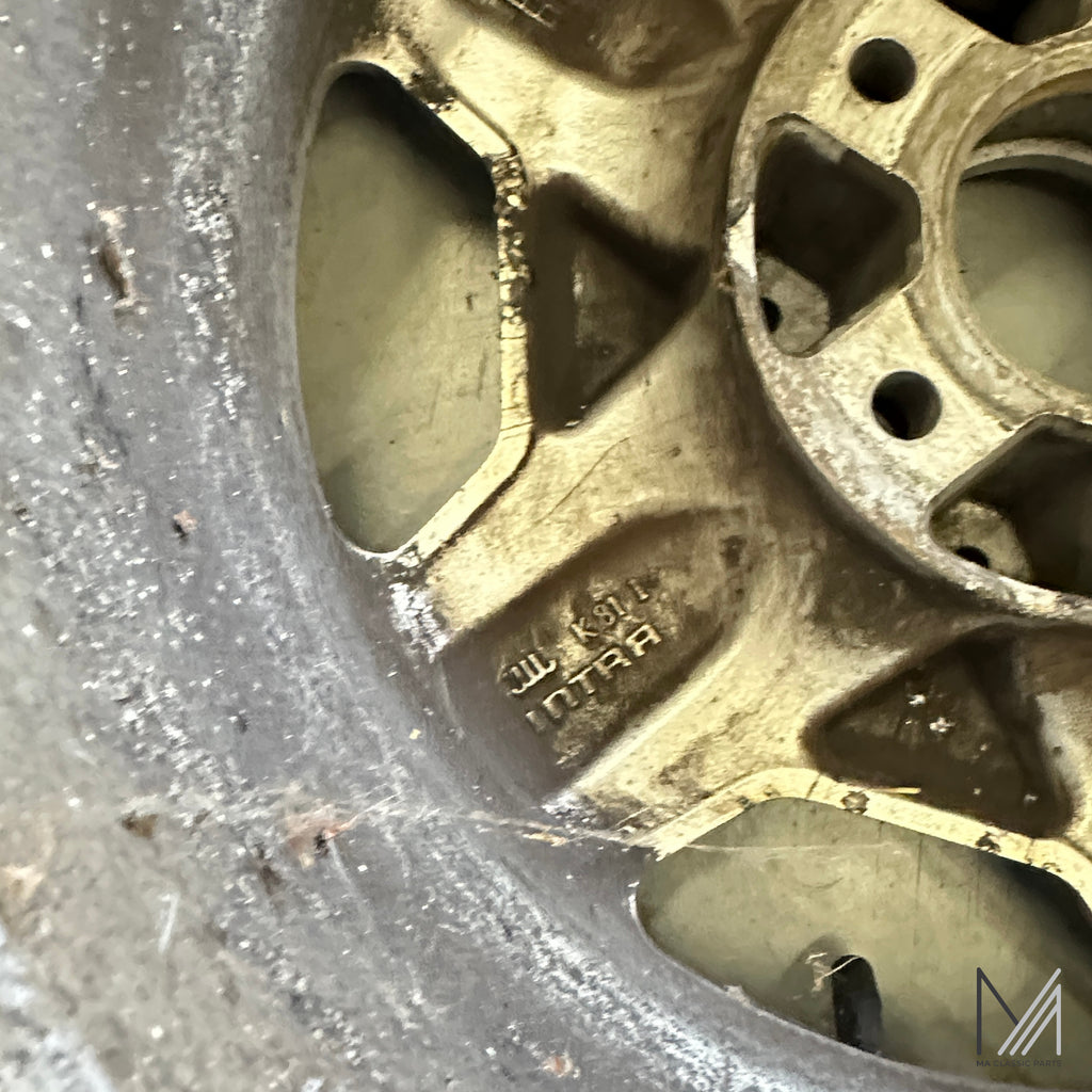 INTRA Alufelgen 3 Stück 7x15 KBA43126 Mercedes mit Winterreifen 195/65 R15 – Ansicht 8