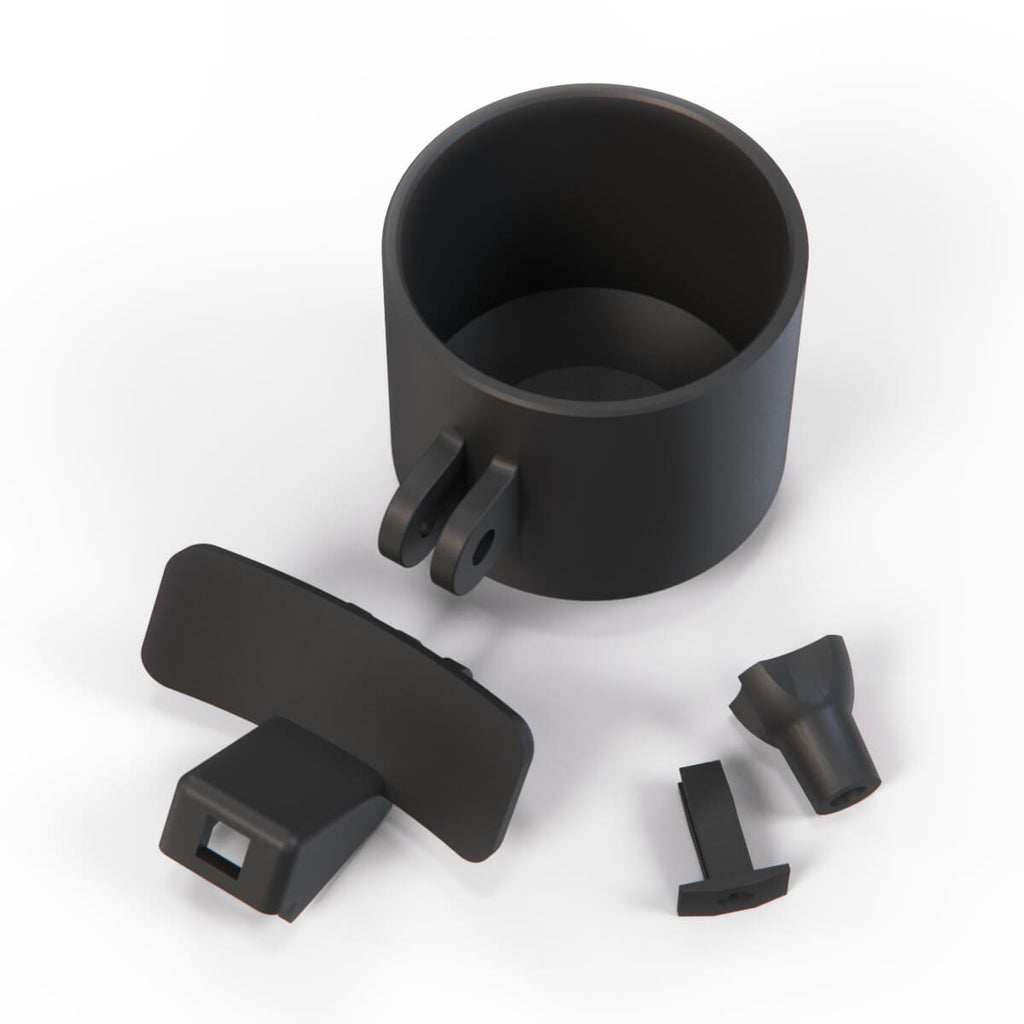 BMW Einzel-Instrumentenhalter Lenksäule 52 mm E36 NEU – Ansicht 3