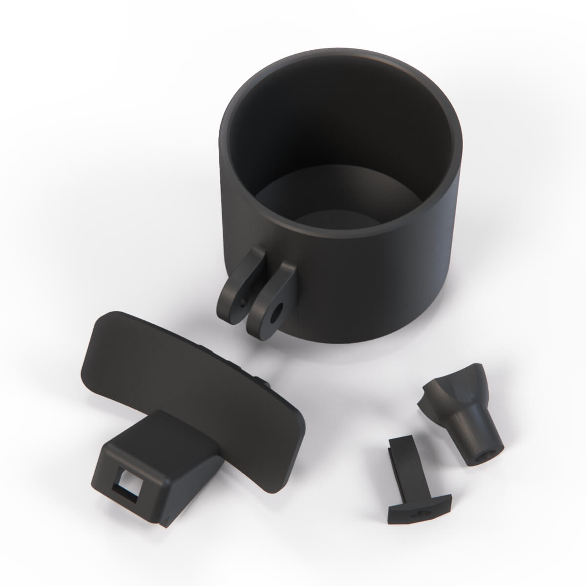 BMW Einzel-Instrumentenhalter Lenksäule 52 mm E36 NEU – Ansicht 3