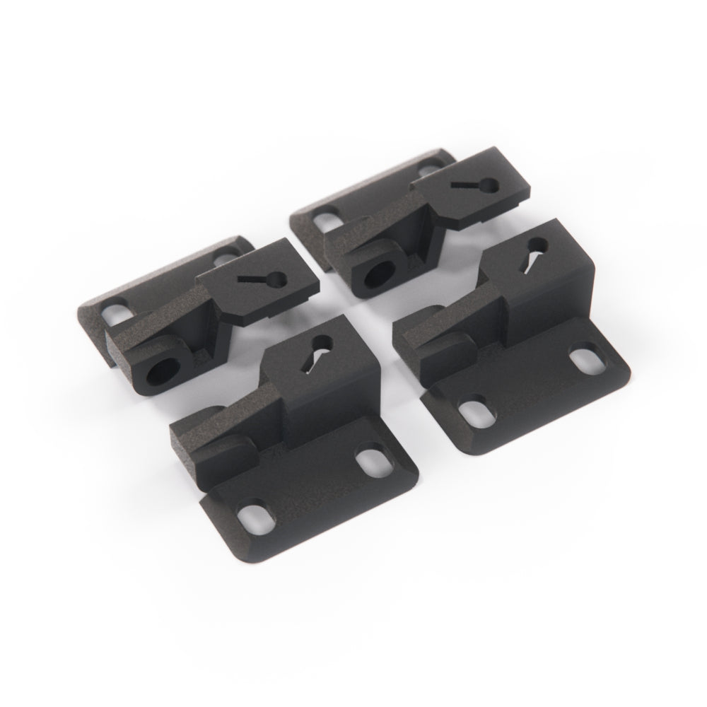 BMW E23 E24 E28 E30 M3 Nebel Leuchte Halterung Set Leuchte Schwarz