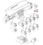 Audi Schalterblende mit USB-Ladegerät Mittelkonsole A8 S8 D2 NEU – Ansicht 4