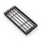 BMW E23 E24 E28 E30 Nebel Leuchte Grill Spezial Glas Halter Rahmen Schwarz