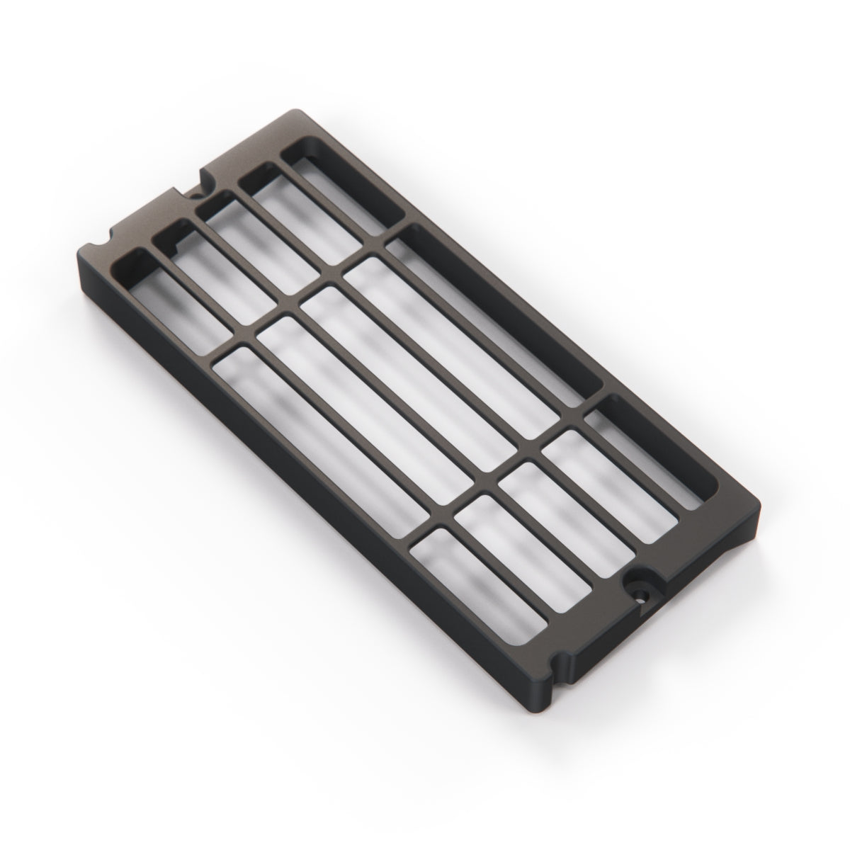 BMW E23 E24 E28 E30 Nebel Leuchte Grill Spezial Glas Halter Rahmen Schwarz