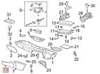 Porsche Handbremshebel-Abdeckung 911 996 Boxster 986 NEU – Ansicht 4