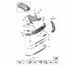 Porsche Halter Heckklappen-Bewegungssensor unten Cayenne 958 NEU – Ansicht 4