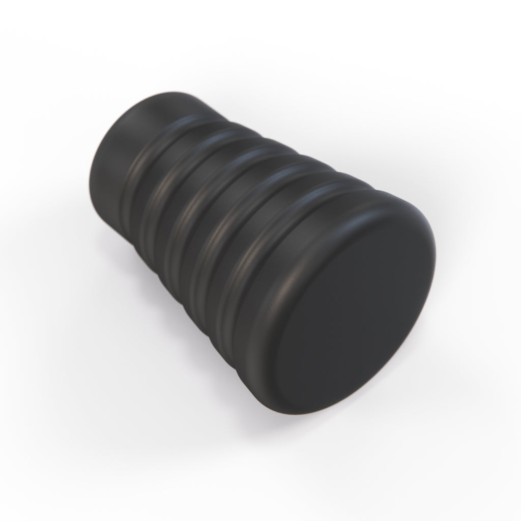 BMW E36 Ribbed Schalthebel Zahnrad Knopf Schwarz – Ansicht 2