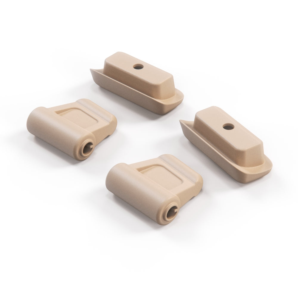 Mercedes-Benz W107 R107 Sonnenblenden-Clip-Set von 2 – A1078110141 – Ansicht 2