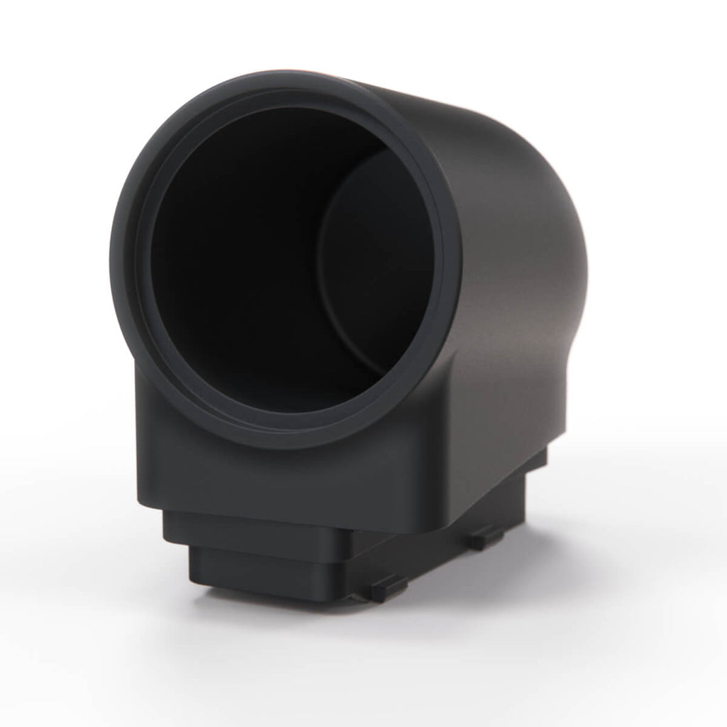 Audi A4 Einfach 52mm Instrument Halter Entfroster Düse Halterung Schwarz – Ansicht 2