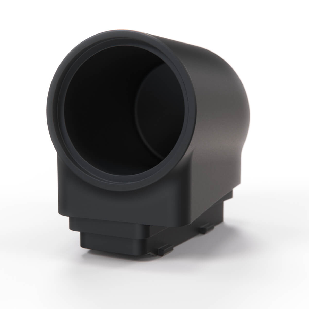 Audi A4 Einfach 52mm Instrument Halter Entfroster Düse Halterung Schwarz – Ansicht 2
