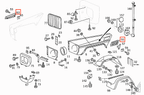 Mercedes-Benz W463 G-Klasse Frontlüftungsgitter Set Carbon NEU – A4638810085 – Ansicht 4