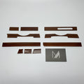 Holzleisten Armaturenbrett Set Zebrano R107 W107 EU & US Modell NEU