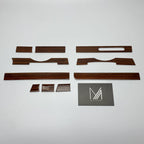Holzleisten Armaturenbrett Set Zebrano R107 W107 EU & US Modell NEU