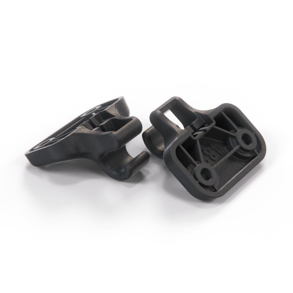 Audi Cabrio 80 Cabrio Sonnenblende li. u. re. Clip Schwarz – Ansicht 2