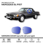 Mercedes-Benz Spiegelkappen PPF-Schutzfolie 2er-Satz R107 SL NEU