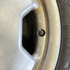 INTRA Alufelgen 3 Stück 7x15 KBA43126 Mercedes mit Winterreifen 195/65 R15 – Ansicht 5