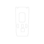 Mercedes-Benz Mittelkonsole Bedienblende Lackschutzfolie R107 NEU – A1076801008 – Ansicht 2