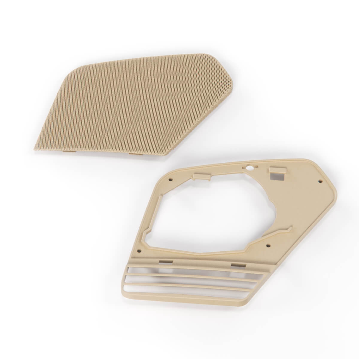 Audi Lautsprecherabdeckung Armaturenbrett V8 D11 NEU – Ansicht 4