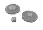Audi 5000 Tacho VDO KM/H BMW Mercedes 48x19 48x12 Zahnrad-Reparaturset – Ansicht 2