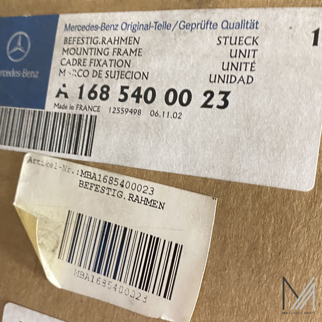 Mercedes-Benz W168 Rahmen Tachoeinheit NOS – A1685400023 – Ansicht 2