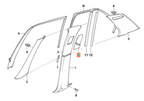 BMW E32 Sicherheitsgurt Schieber und Abdeckung li. od. re. – Ansicht 14