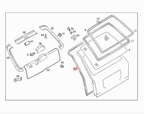Mercedes-Benz Kofferraumdichtung S124 – A1247400078 – Ansicht 5