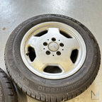 INTRA Alufelgen 3 Stück 7x15 KBA43126 Mercedes mit Winterreifen 195/65 R15 – Ansicht 4