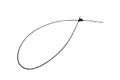 Mercedes-Benz Motorhauben-Entriegelungskabel W116 – A1168800259