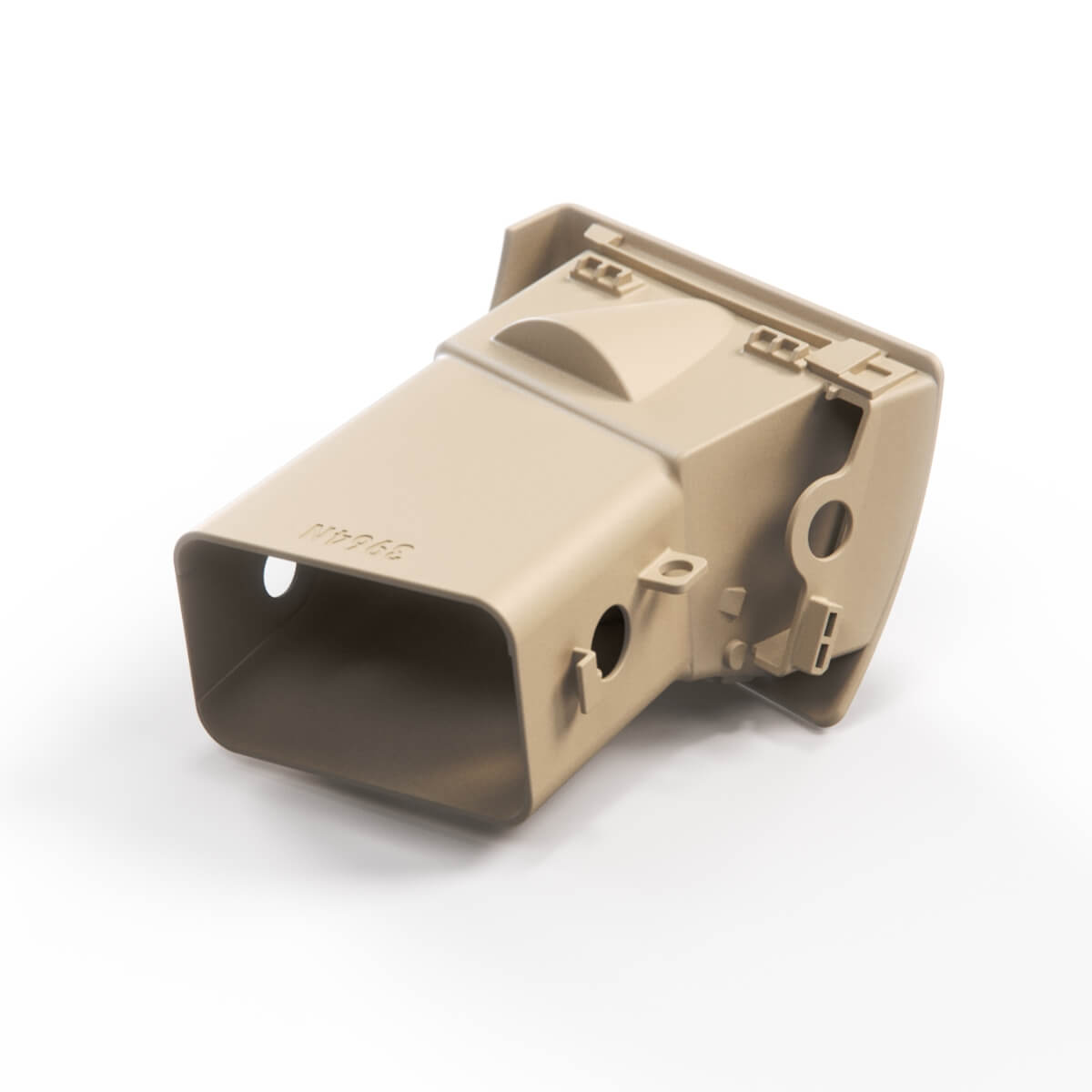 Audi Zusatzinstrument-Halter mit Luftdüse Armaturenbrett A4 B6 B7 NEU – Ansicht 5