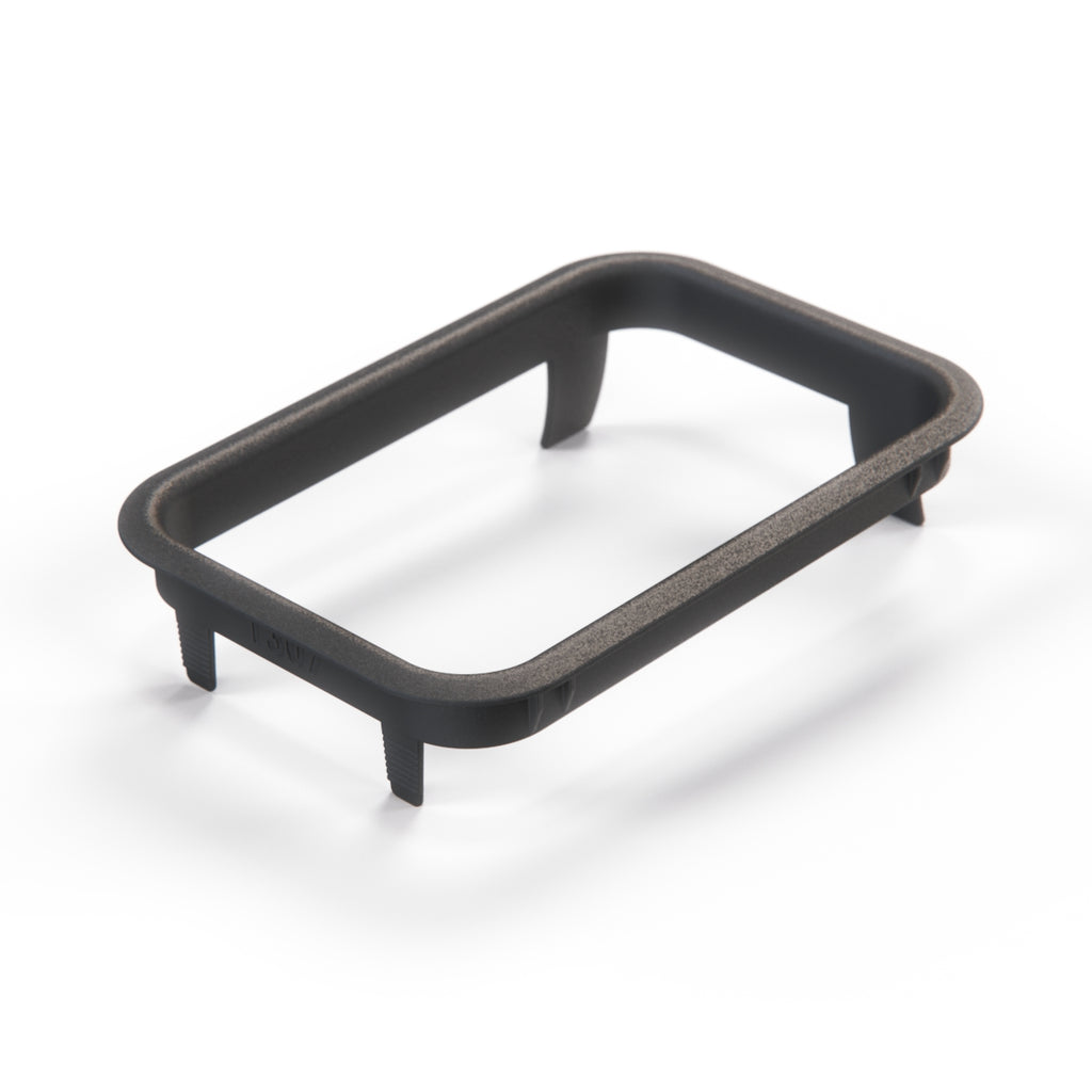 Mercedes-Benz W201 Zahnrad Schalthebel Umrandung Zierleiste Schwarz – A2012670088 – Ansicht 2