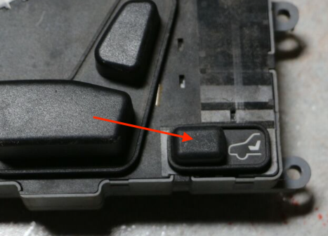 Mercedes-Benz W140 Sitz Verstellung Verkleidung Schalter Knopf Schwarz – A1408201410 – Ansicht 5