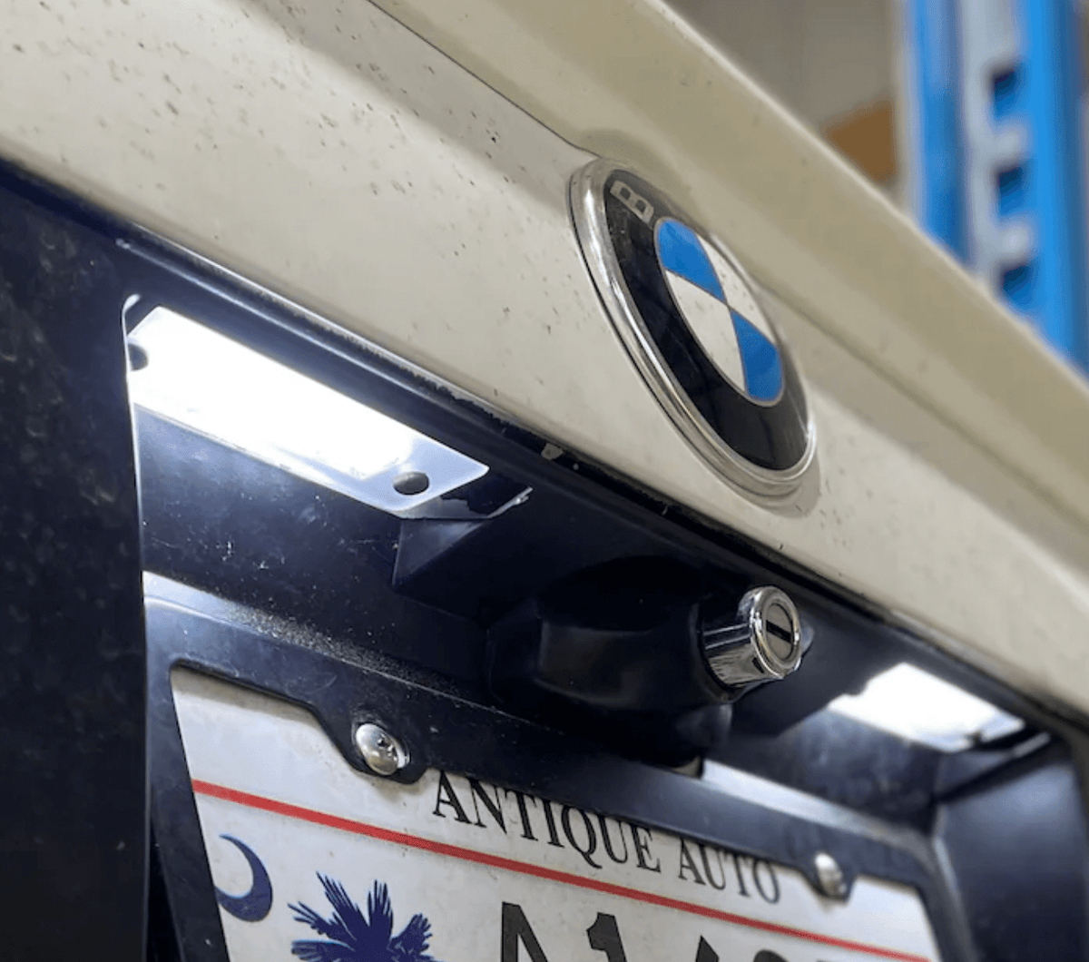 BMW Kennzeichenleuchte 2er-Satz E12 E23 E24 E26 E28 E30 Z1 NEU – Ansicht 4