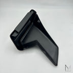 Telefonkonsole Mercedes Benz W124 Zebrano Leder Schwarz NEU – Ansicht 4