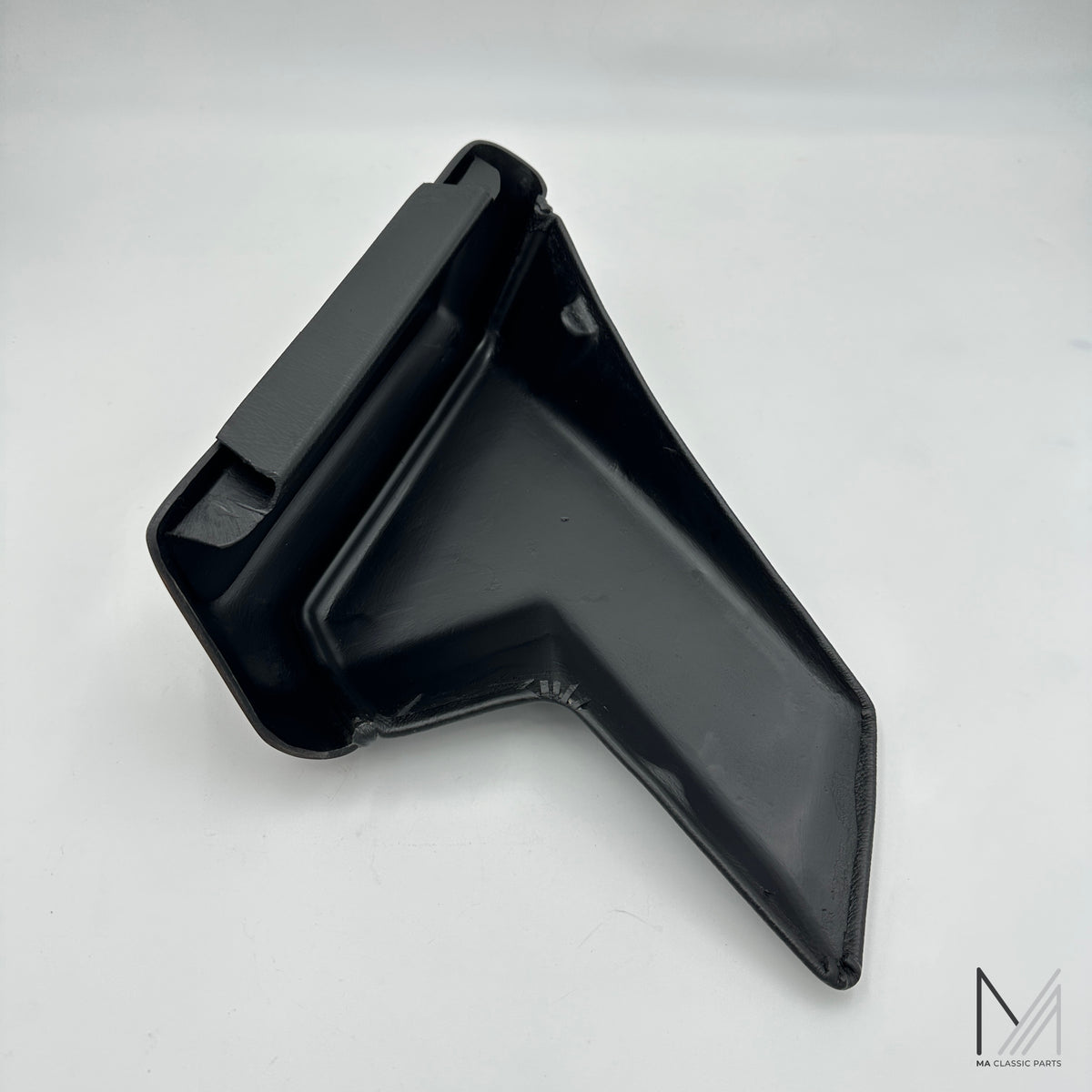 Telefonkonsole Mercedes Benz W124 Zebrano Leder Schwarz NEU – Ansicht 4