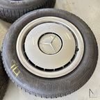 Mercedes-Benz W124 Stahlfelgen Satz 15 Zoll mit Radzierblenden + Winterreifen – A1244010924 – Ansicht 3