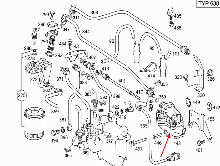 Mercedes-Benz Wärmetauschergehäuse Schwarz NEU – A6010700079 – Ansicht 4