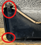 Mercedes-Benz Kartentaschen-Haken Reparatursatz Türverkleidung vorne W124 NEU – Ansicht 4