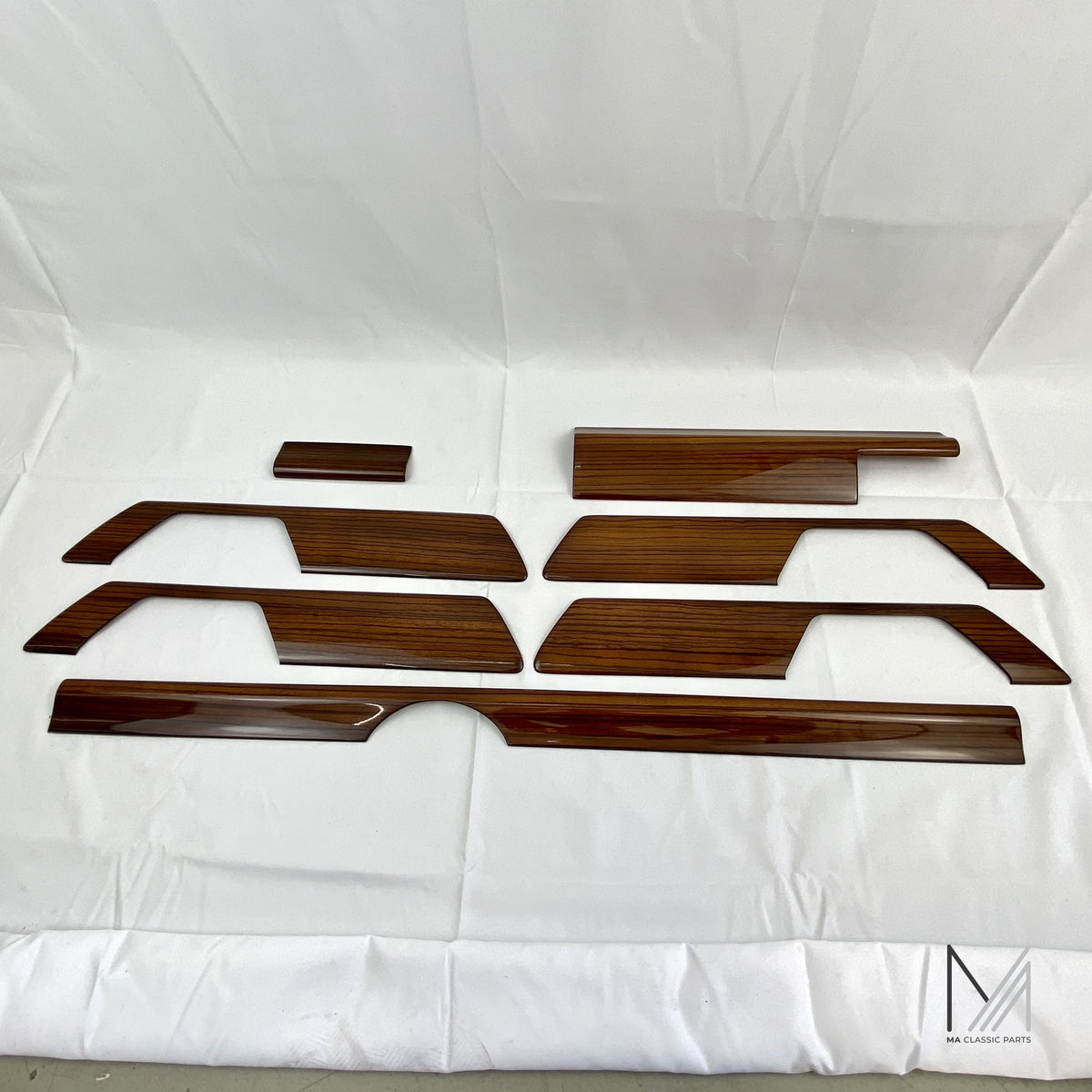 Original Lorinser W124 Zebrano Innenverkleidung Set Limo / Kombi NOS