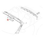 BMW Z4 Innenleuchten-Rahmen E85 E86 NEU – Ansicht 5