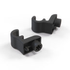 Audi 100/200 A6 100 Avant Roller Sunblind Hooks Set von Schwarz – Ansicht 3