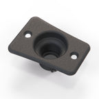 Porsche 924 944 elektrischer Spiegelschalter-Blende Schwarz – Ansicht 2