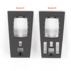 Mercedes-Benz W123 Mittel Konsole Zierleiste Schwarz Zahnrad Box zwei Version – A1236831308