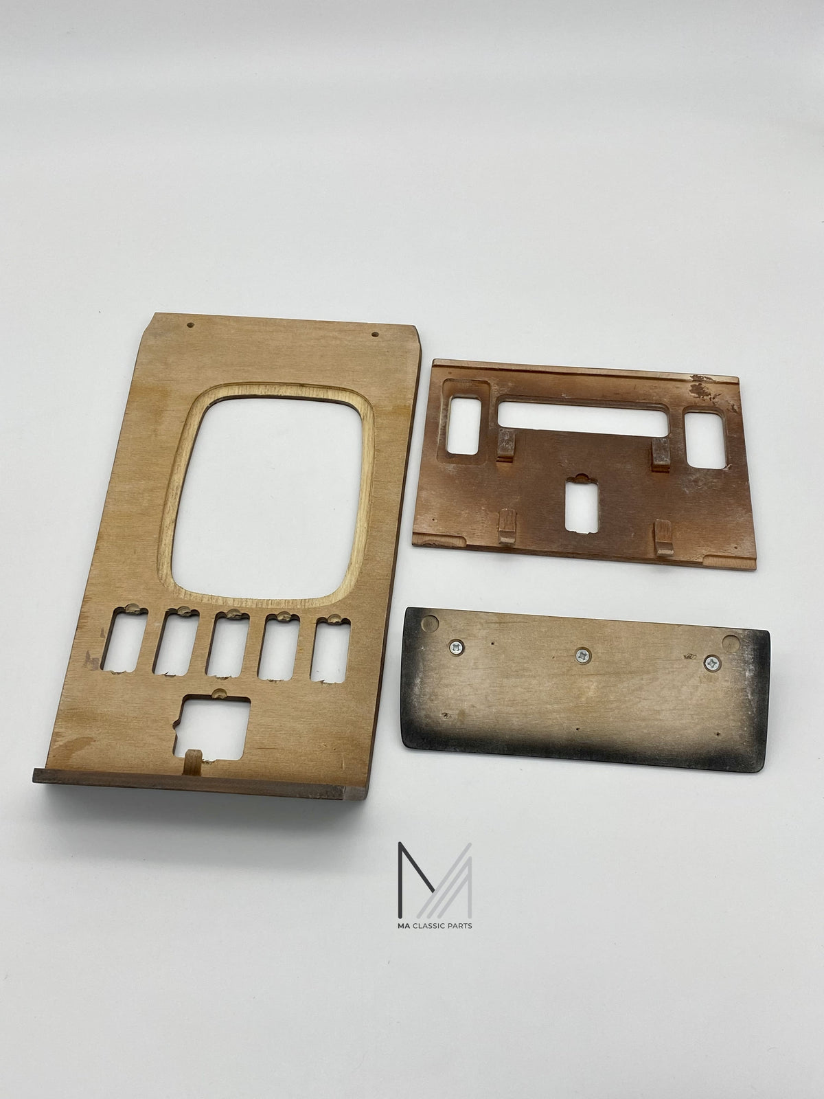 Wurzelholz Set für Mercedes Benz R107 W107 1981-1985 Klimaautomatik NEU – Ansicht 5