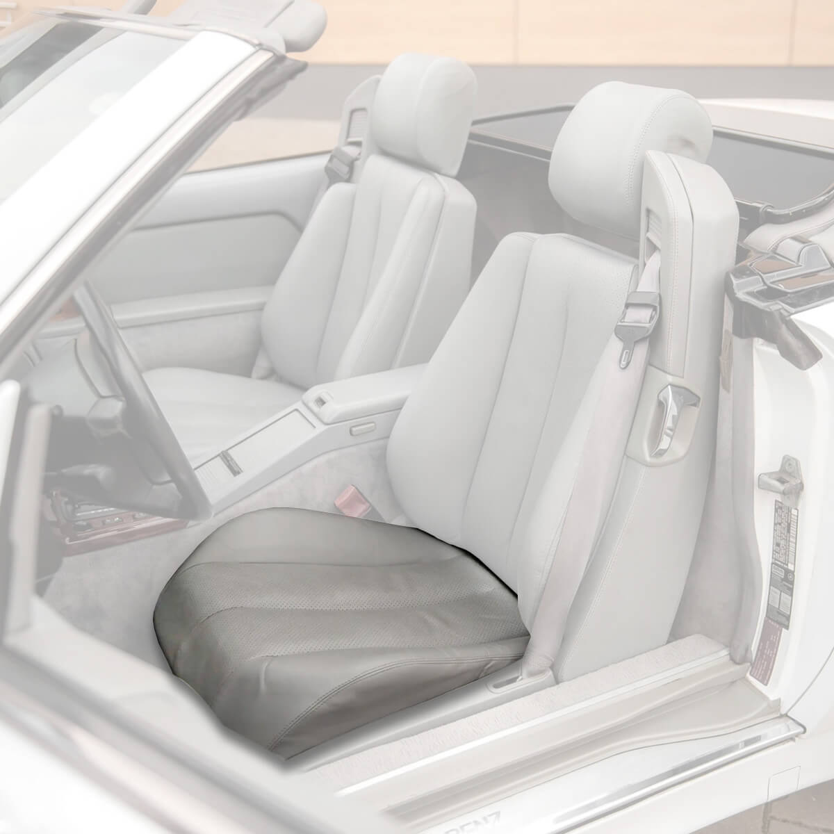 Mercedes-Benz SL Prefacelift Leder Vorne Sitz Abdeckung R129 – A1299103046 – Ansicht 2